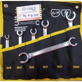 Flare nut wrench set 6 piece 191817
