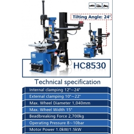 Semi Automatic tire changer with Swing assist Arm (BT8530)