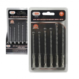 Hex shank masonry drill bit set (25355)