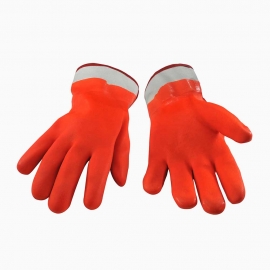 High visibility chemical resistant gloves (PFDO-FF)