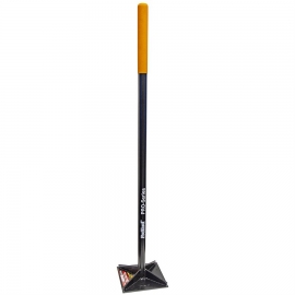 Steel tamper 8'' x 8'' with 44'' handle (130626)