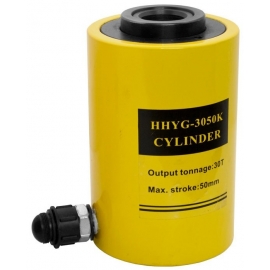 Single acting hollow plunger hydraulic cylinder (HHYG-3050K)