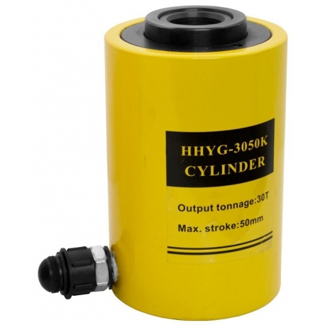 Single acting hollow plunger hydraulic cylinder (HHYG-3050K)