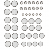 Button Cell batteries 44 piece  (W483)