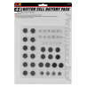 Button Cell batteries 44 piece  (W483)