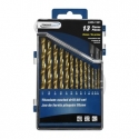 13 pc titanium coated drill bit set (2420-1301)