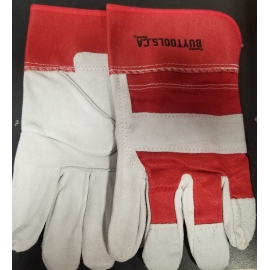 All purpose leather work gloves 12 pairs (BTGWB)