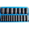 Deep impact socket set 26 piece 1/2'' drive (BT26-6)