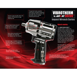 Aircat vibrotherm 3/4'' air impact wrench AC1778vXL