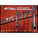 Ratchet type wrench set SAE (BTSAEC)