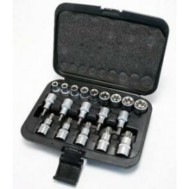 19pc 1/2 Drive STAR torx Socket set (bt13349)