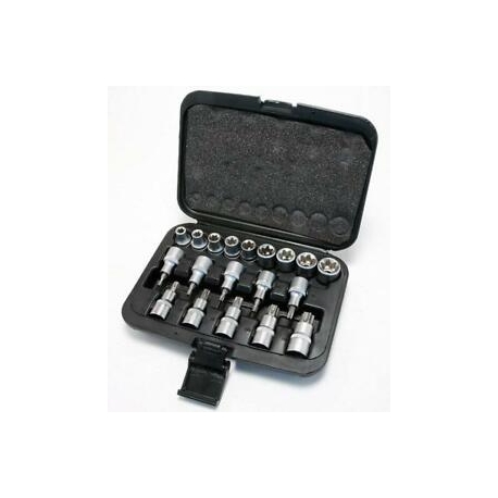 19pc 1/2 Drive STAR torx Socket set (bt13349)