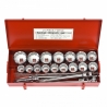 HEAVY DUTY 1 INCH RATCHET SOCKET SET(02498)