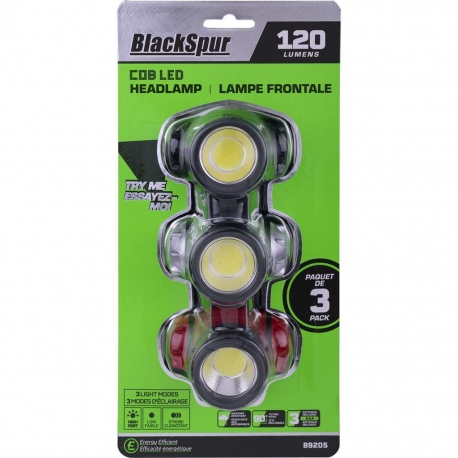 COB headlamp 3 pack (89205)