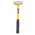 Brass hammer 3 pound w/ fiberglass handle (705507)