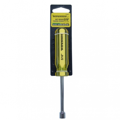 NUT DRIVER 5 / 16IN X 3-¼IN YELLOW HANDLE 1PER 710611