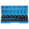 19 piece impact socket set 1/2'' drive SAE (BT19B-6)