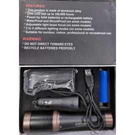 CREE LED Diver's flashlight (ATR)