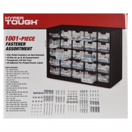 1001 piece fastener assortment (5504)