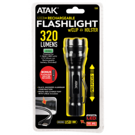 Rechargeable LED flashlight (550)