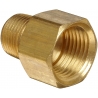 Brass adapter 3/4''FNPT x 1/2'' MNPT (JAS120-ED)