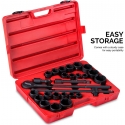27PC SOCKET SET 3/4 INCH drive SAE AND MM (02499A)