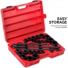 27PC SOCKET SET 3/4 INCH X SAE AND MM (02499A)