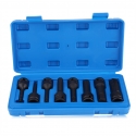 8 piece 1/2'' drive impact hexagonal sockets (BTMM-HEXA)