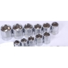 9 piece 3'' drive chrome socket set 81806