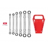 TEKTON 6 piece flex ratcheting Box end wrench set (WRN76164)