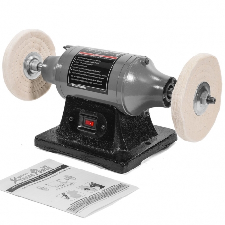 Electric bench polisher 6'' 120V (45808)