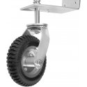 Flat free Gate wheel 8'' with spring loaded suspension (28210)