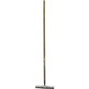 Level rake 14T with handle (GL-CR14)