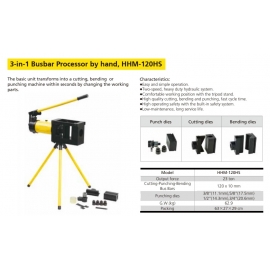 OUTIL POUR TRAVAILLER ACIER D BUSBAR(HHM120)