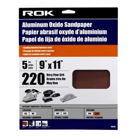 Aluminum oxide 220G sandpaper (44918)