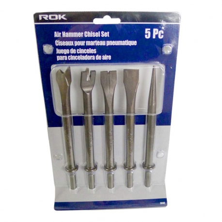 5 pc air hammer chisel set 14142 CENTRE OUTILS PLUS