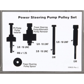 OTC 4530 Power Steering Pump Pulley Service Set