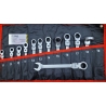 12 piece flexible ratchet set metric (D3812)