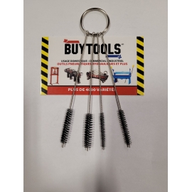4 piece cleaning wire brush set (6104)