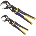 IRWIN 2 piece groovelock clamshell plier set (VGP2078709P)