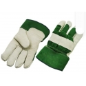 Full Palm piled lining leather work gloves (89324B)