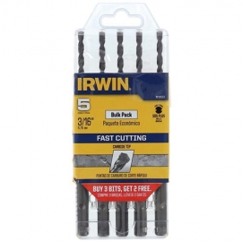 Irwin SDS plus 5 pack 3/16'' drill bits (1813553)