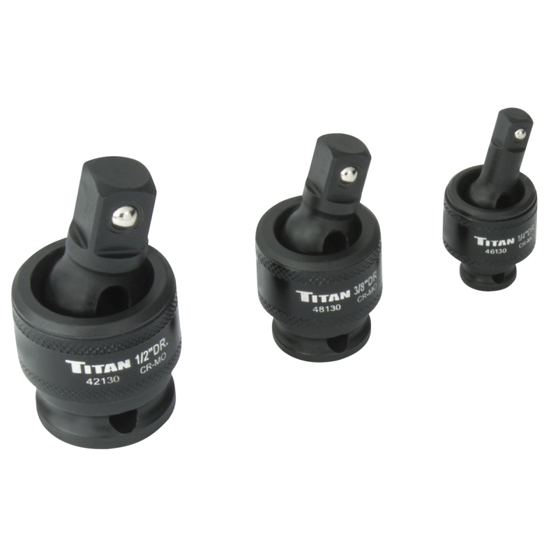 3 Piece Impact Socket Universal Joint Set Tit40160 Centre Outils Plus