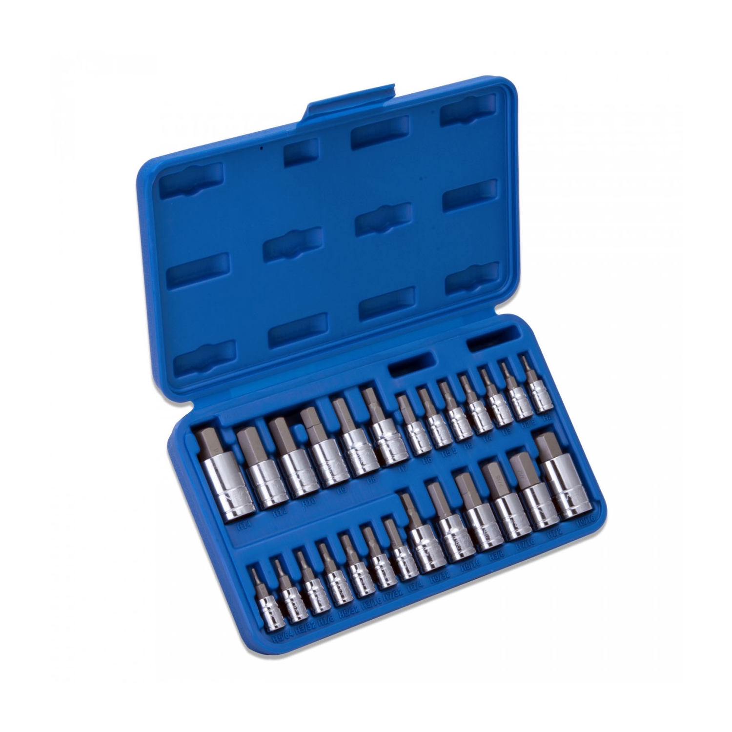 01144a c-s2 hex socket/bit set - tamper proof | 26 pc